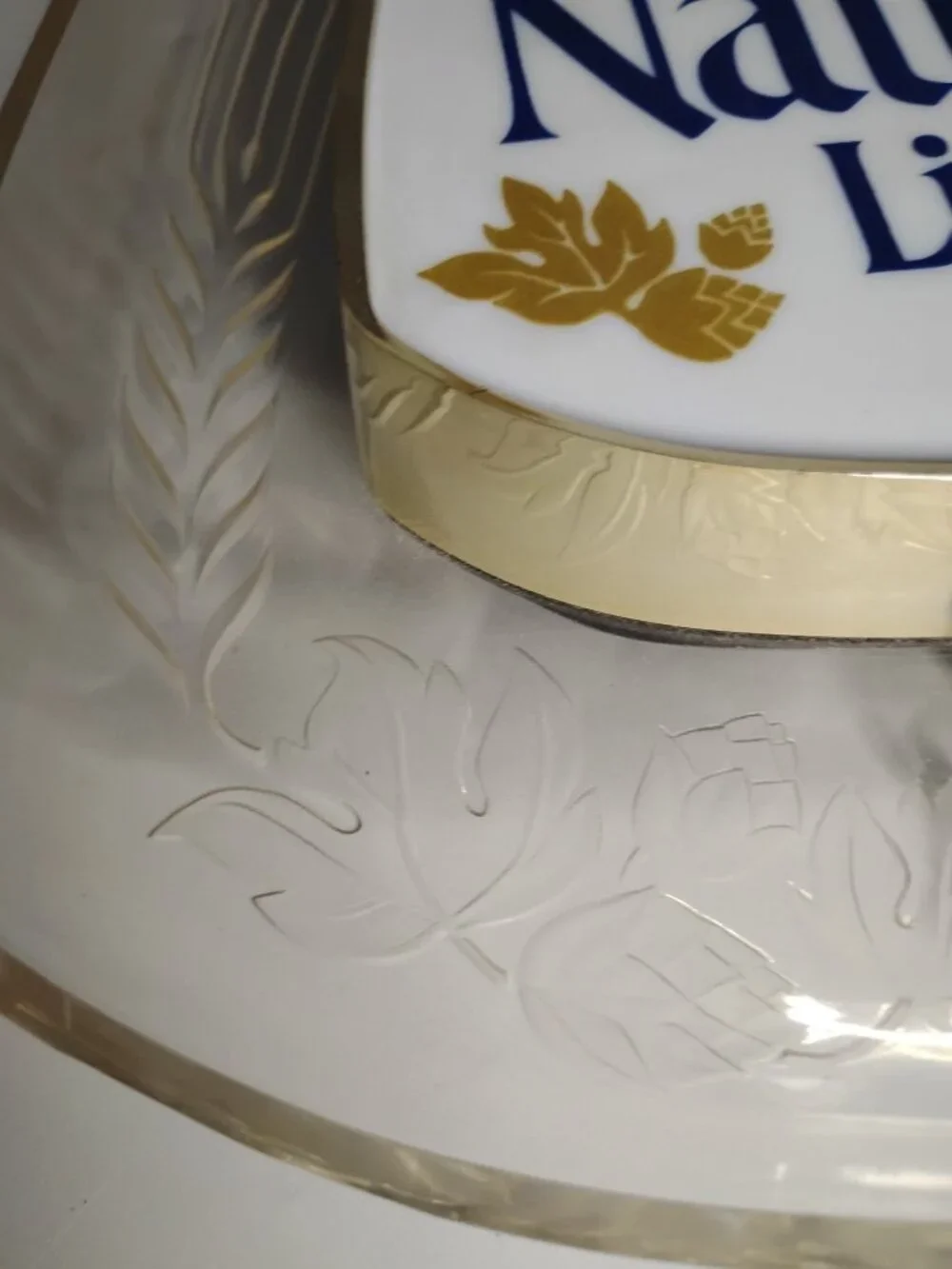 Anheuser Busch Natural Light Beer Lighted Sign